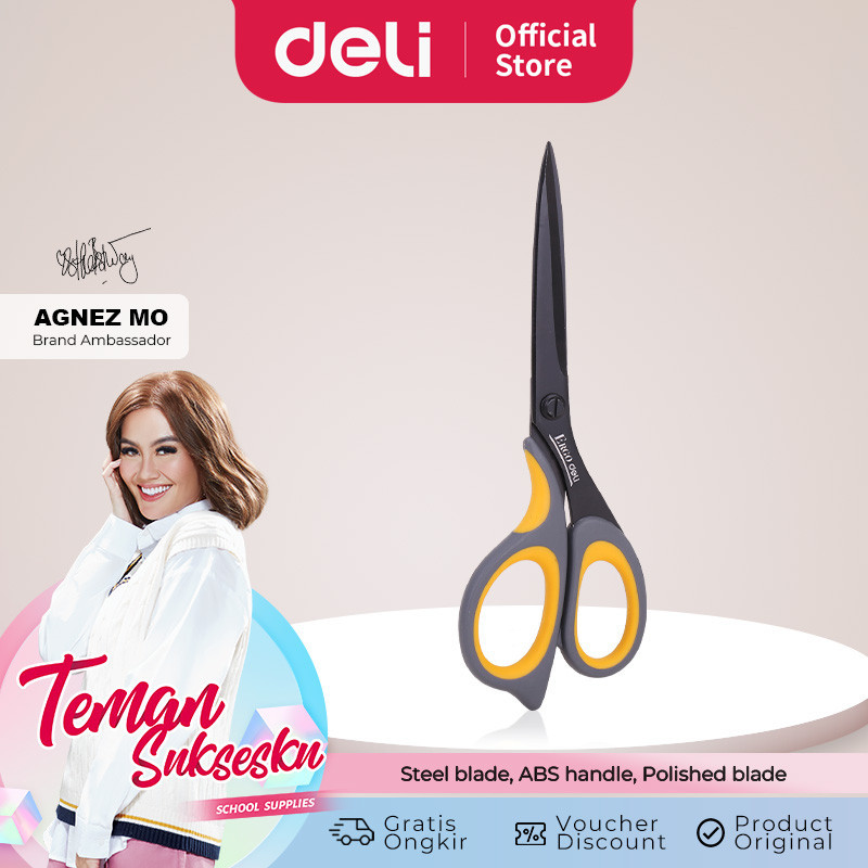 

Deli Scissor / Gunting Besar Anti Lengket 210mm - E77757