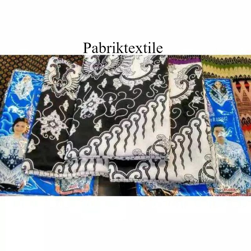 Bahan kain batik PGRI semi sutra ukuran 2 meter