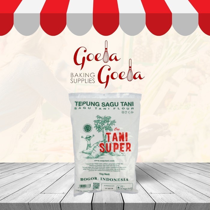 

Tepung Sagu Cap Tani Super - 1 kg