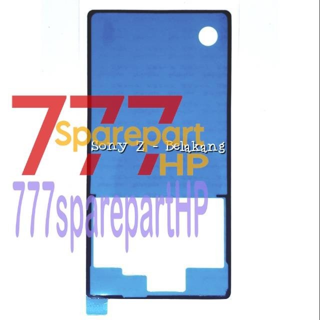 

Lem Adhesive Backdoor Sony Xperia Z - Double Tape Back Cover Tutup Belakang - 777sparepartHP