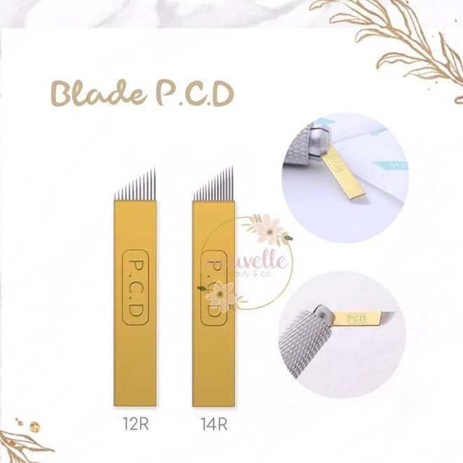 Blade PCD 12R /14R untuk MICROBLADING