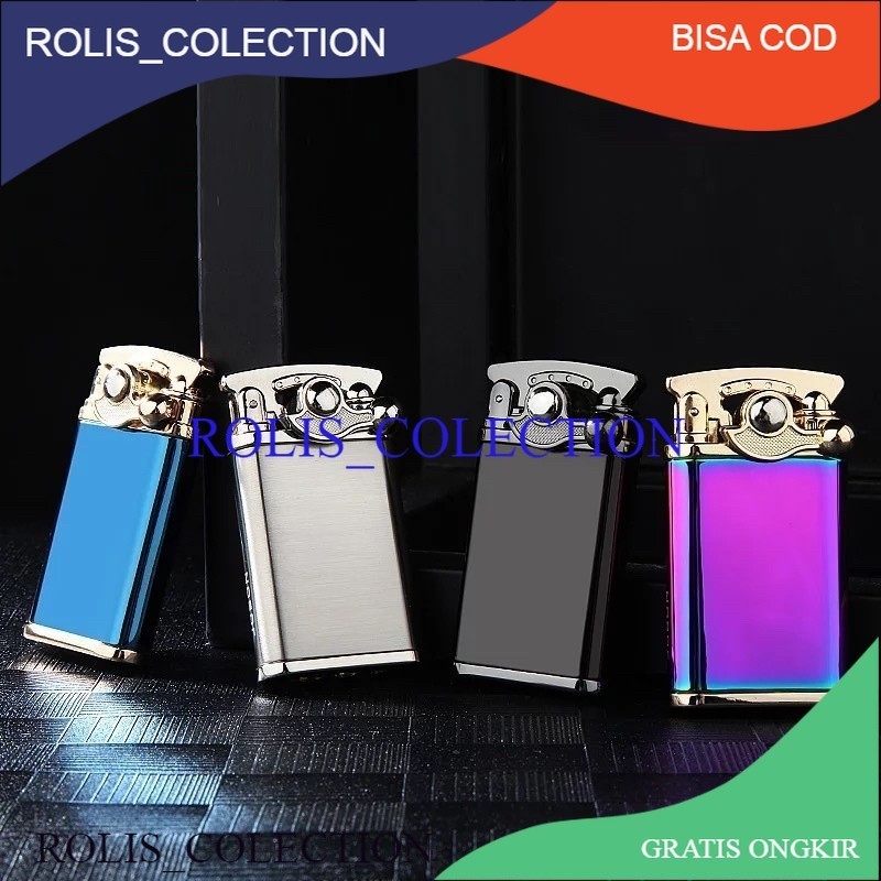 ROLIS NEW... JOBON LIGHTER KOREK API ISI ULANG GAS JOBON DENGAN BOX