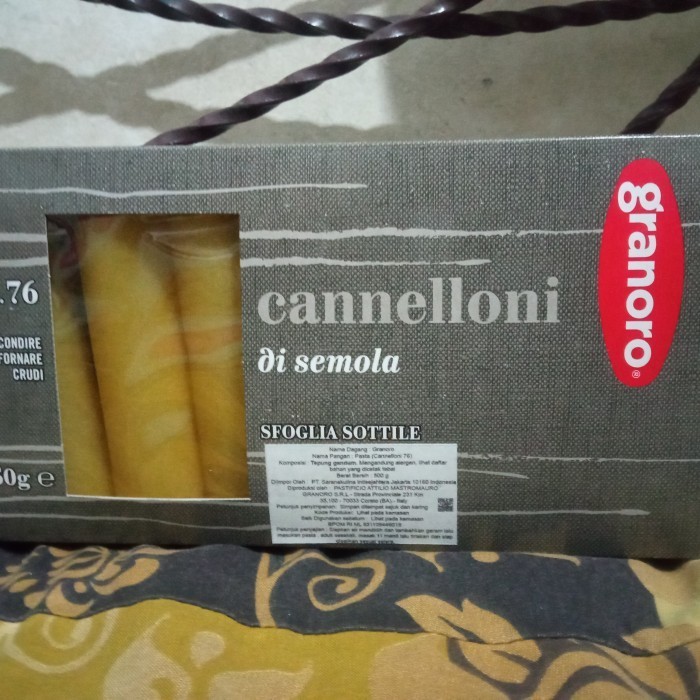 

granoro cannelloni n 76/pasta cannelloni 250 gr