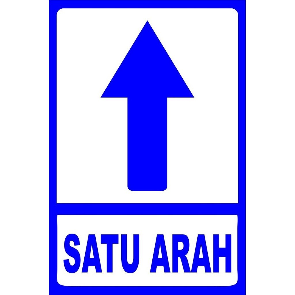 

Rambu Plang Petunjuk Arah Custom AKRILIK