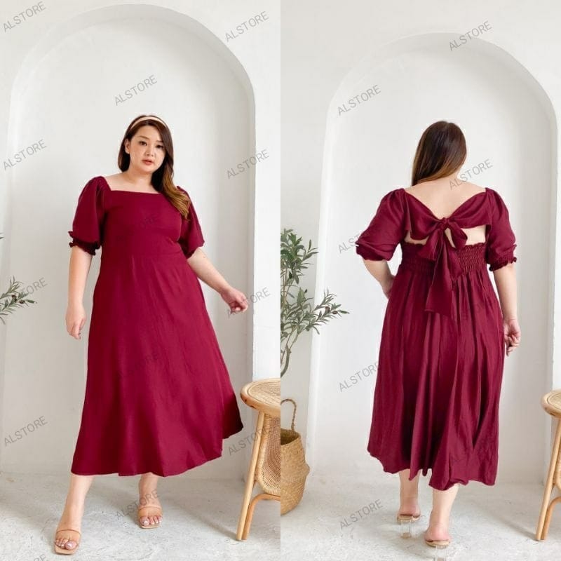 SEINA DRESS SABRINA WANITA TERBARU TERLARIS BUAT NATAL