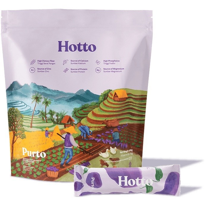 

Hotto Purto Multigrain 2 pouch