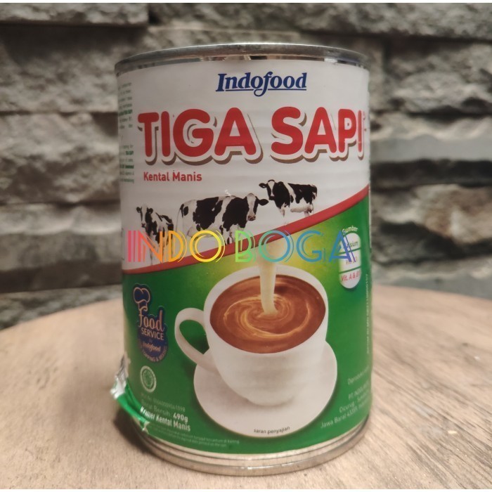 

tiga sapi kental manis 490gr x 48 pcs per karton KARTONAN