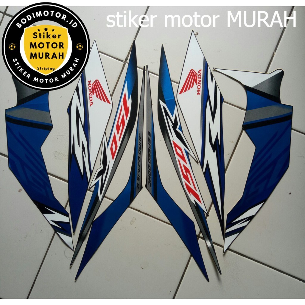 stiker striping honda sonic RS