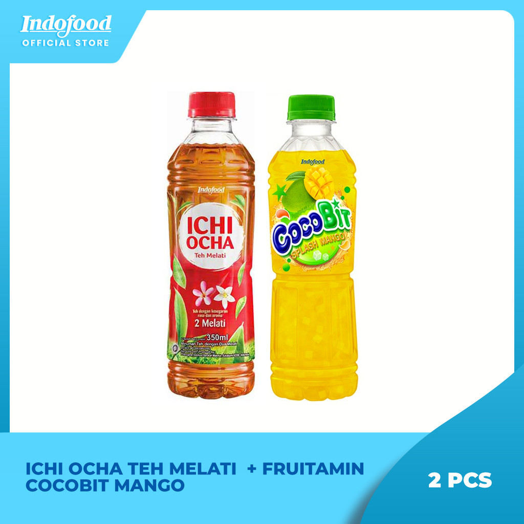 

Ichi Ocha Teh Melati + Fruitamin Cocobit Mango