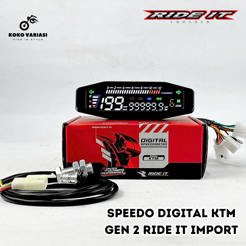 SPEDO SPIDO KTM SPEEDOMETER KTM SPIDO KTM SPEDO MINI DIGITAL CB GL MP TIGER KING UNIVERSAL IMPORT RI