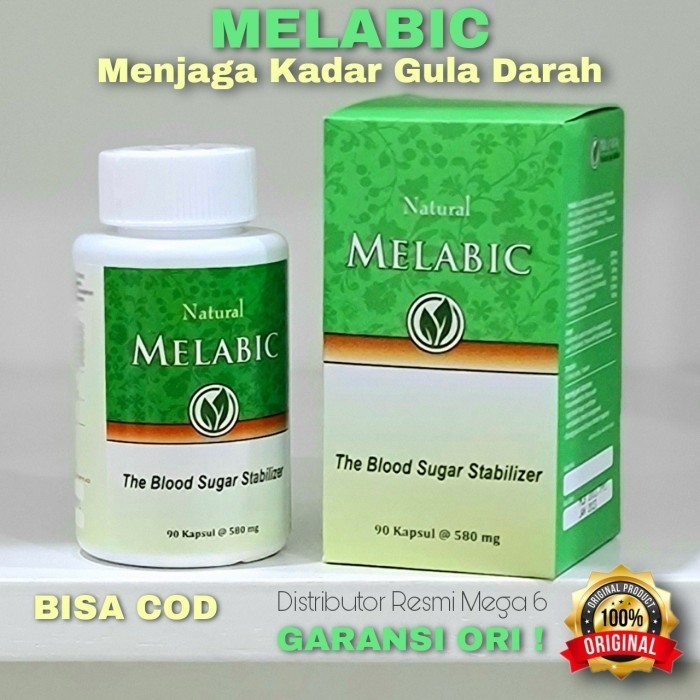 

COD ORIGINAL ! MELABIC - Obat Untuk Diabetes - Menjaga Kadar Gula Darah - 90 butir