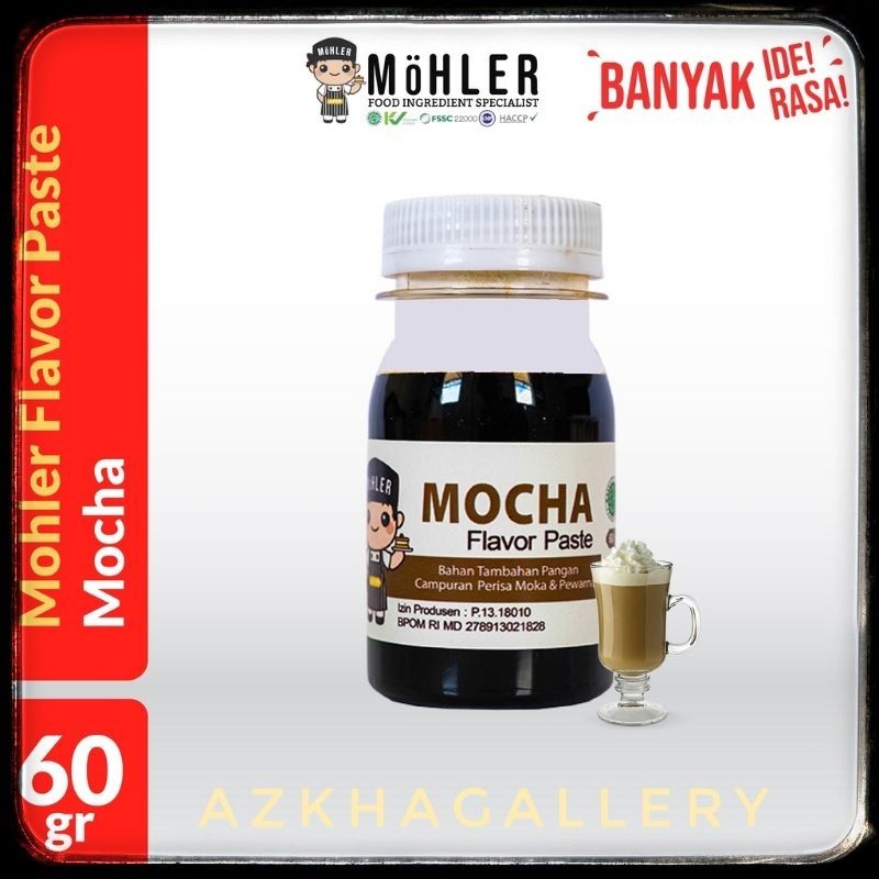 

Pasta Perisa Pewarna MOHLER 60gr Mocca