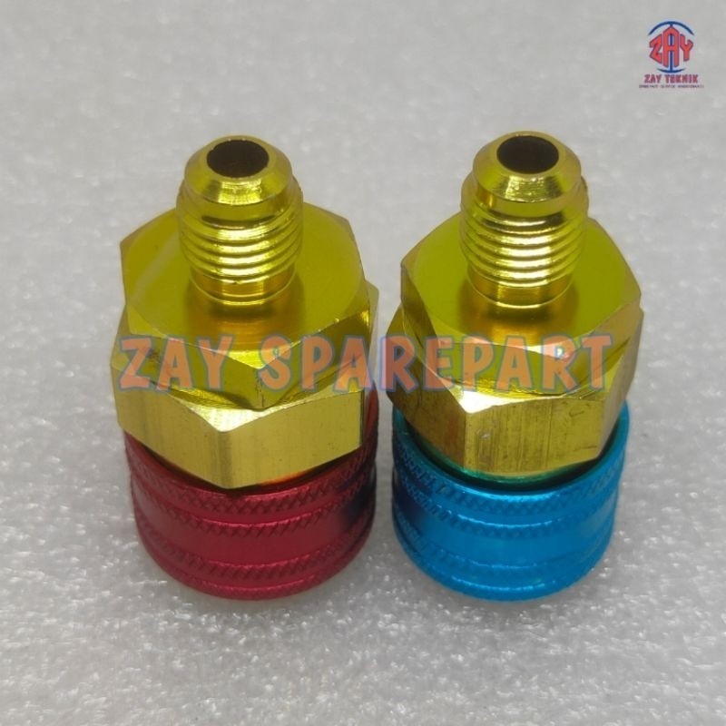 ADAPTER QUICK COUPLER AC MOBIL R134a / ADAPTOR AC MOBIL R134a / QC12