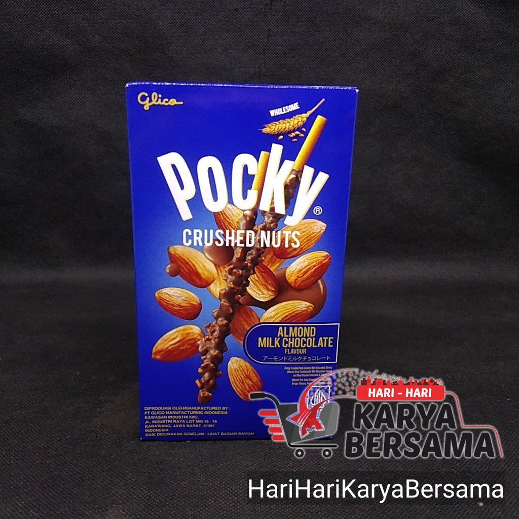 

GLICO POCKY CRUSHED NUTS ALMOND MILK CHOCOLATE 25GR