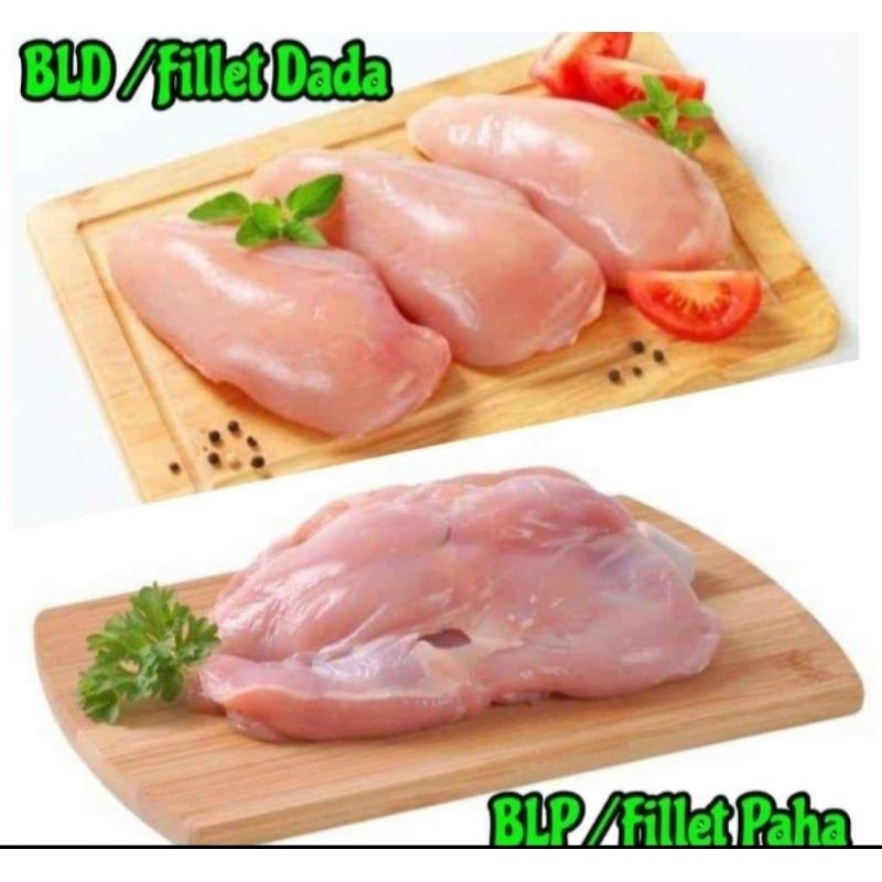 

Fillet Dada Ayam / Fillet Paha Ayam 1kg Frozen Halal