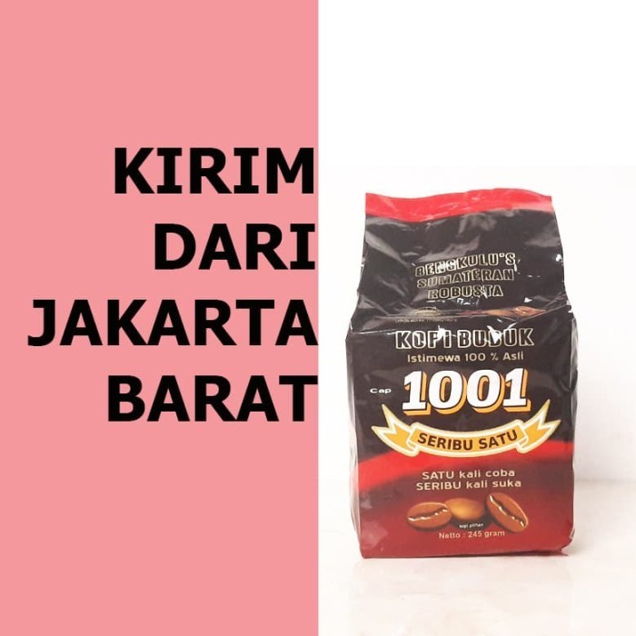 

[Best Seller Coffee] KOPI BENGKULU 1001 - KEMASAN 245 GRAM BUBUK KOPI ROBUSTA