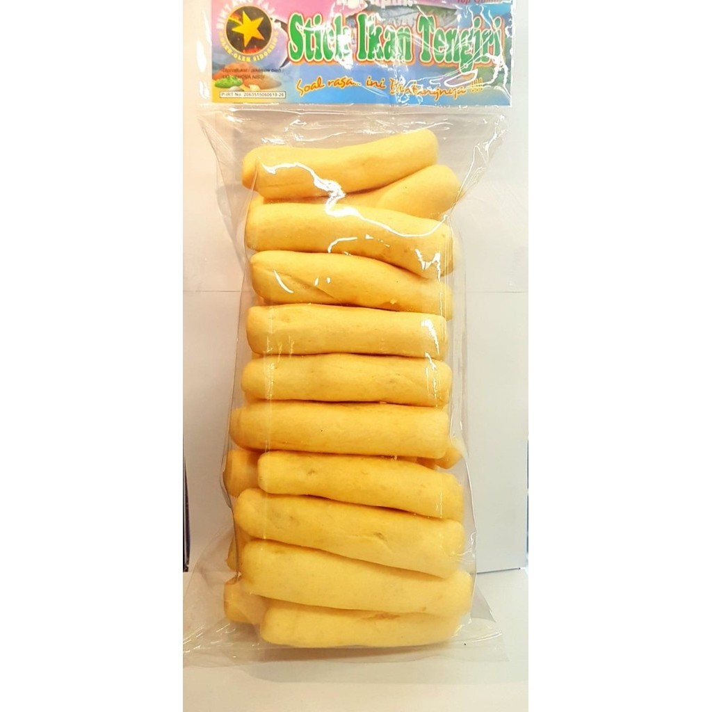 

BINTANG FAJAR STIK IKAN TENGIRI 150gr | KERUPUK AMPLANG ASLI SIDOARJO