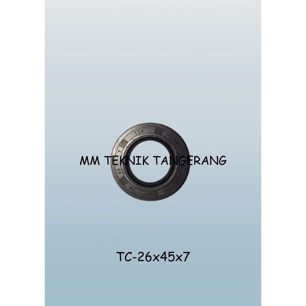 Oil seal TC 26x45x7 26 x 45 x 7 karet oli sil shock breaker 26 45 7