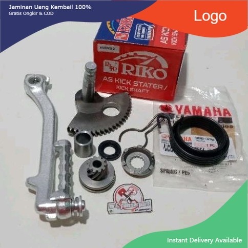 PAKET PEDAL SLAH NOUVO/SLAHAN SET+AS SELAH/KAMPAK+GIGI/GEAR SLAH +PER+BOS /BOSH+KARET SEAL/SIL YAMAH