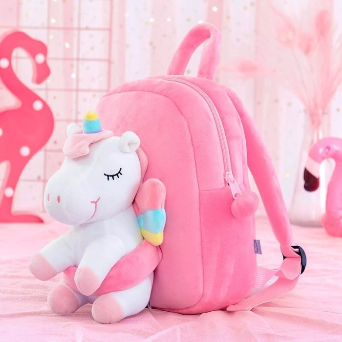 Kado Anak Perempuan / Hadiah Anak Perempuan / Kado Anak 1 2 3 Tahun - Unicorn Peach
