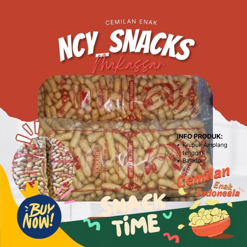 

Special Diskon Krupuk tenggiri | Amplang tenggiri 1kg