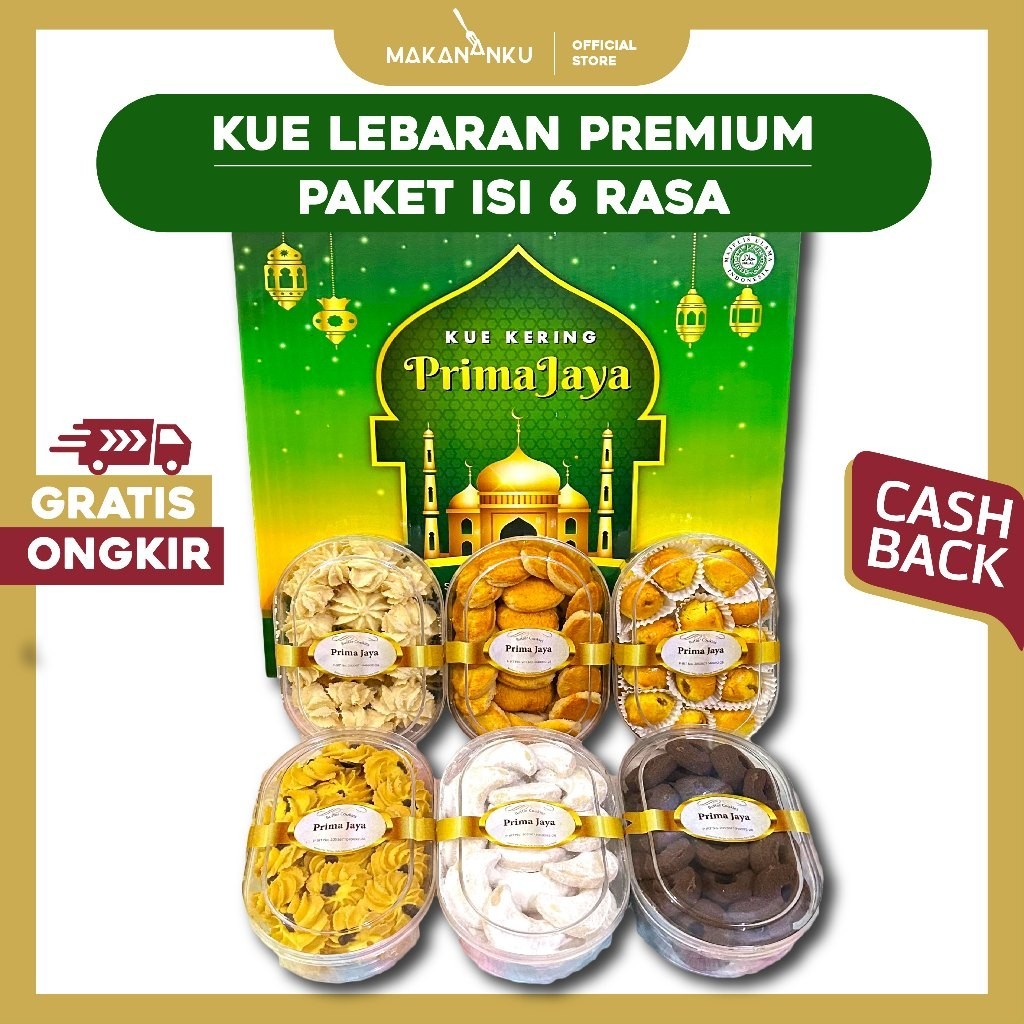 

DISKON Paket Kue lebaran Premium Prima Jaya Oval Isi 6 Varian Rasa Kacang Nastar Putri Salju Murah Toplesan Idul Fitri Hampers Lebaran Kue Kering Idul Fitri Parcel Parsel Lebaran Idul Fitri Bingkisan Lebaran Idul Fitri