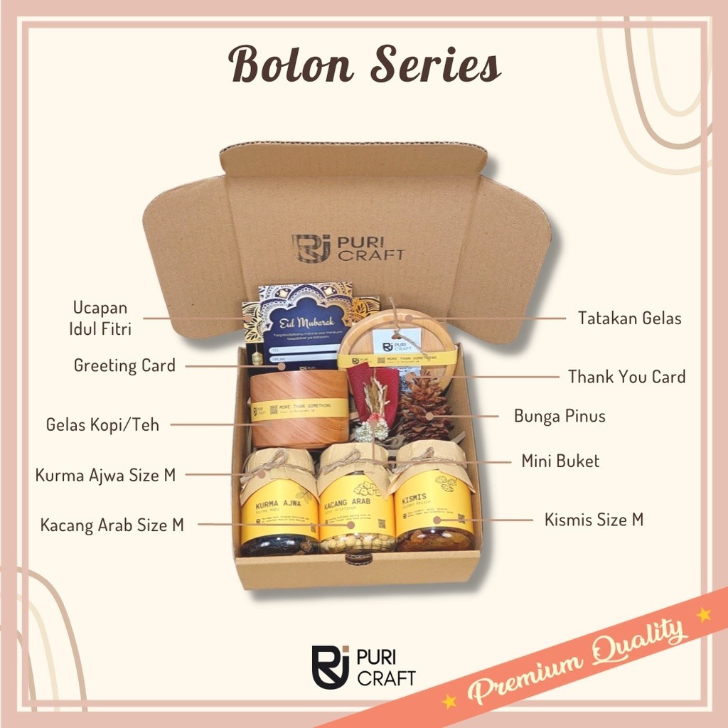 

Souvenir kado lebaran unik murah idul fitri hampers / BOLON Series / Hampers Nikah / Hampers Unik / Hampers Makanan / Hampers Aesthetic / Hampers Idul Adha / Kado Pernikahan / Kado Nikah / Wedding Gift / Kado Unik / Kado Kekinian / Hampers Lebaran