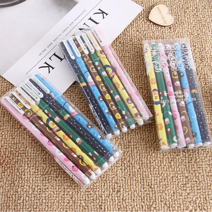 

PULPEN GEL MOTIF 1 SET 6 WARNA TULISAN LUCU IMUT / BOLPEN GEL KARAKTER PP14 Terlaris