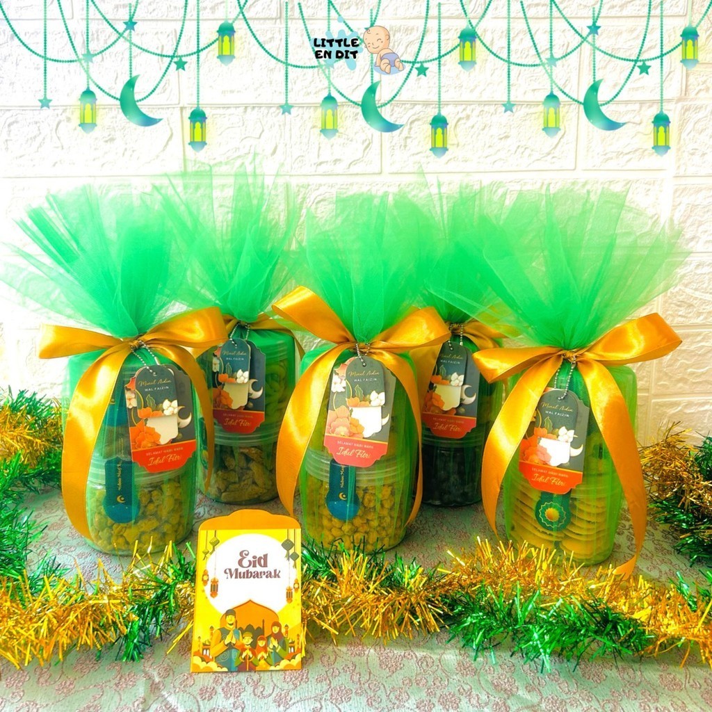 

Littleendit HL04 Hampers Lebaran Idul Fitri / Parcel Lebaran / Parcel Ramadhan / Kue Lebaran (Snacks/Kue 2 Toples)
