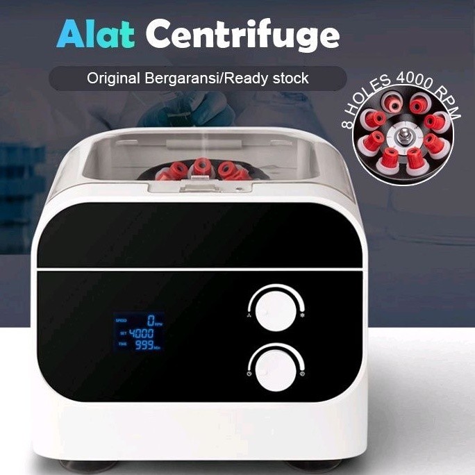 PROMO centrifuge 8 hole alat prp centrifuge 8 holes 4000rpm 8 lubang centrifuge alat prp kesehatan