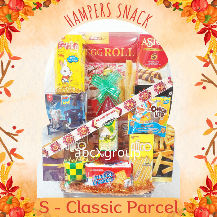 

NEW | Parcel Snack Parsel Lebaran Hampers IDUL FITRI, Natal, Tahun Baru - S - S CLASSIC