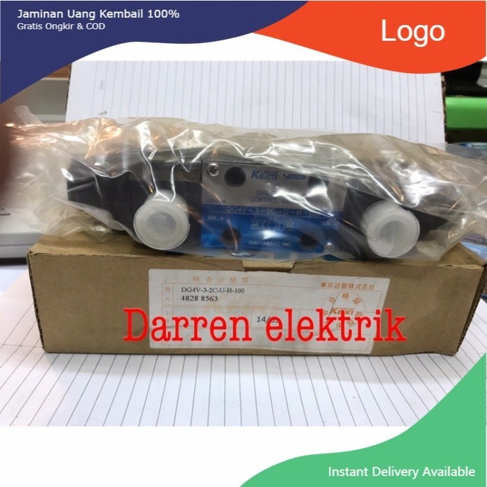 Selenoid valve tokyo keiki DG4V-3-2C-U—H100,24vdc