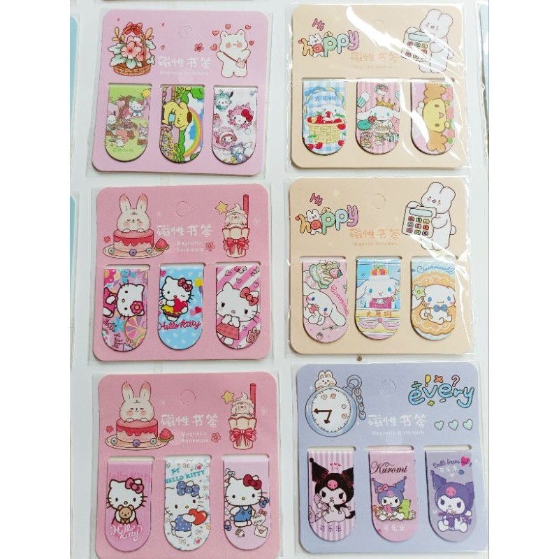 

PEMBATAS BUKU MAGNET SANRIO ULTRAMAN 1PACK ISI 3 PCS