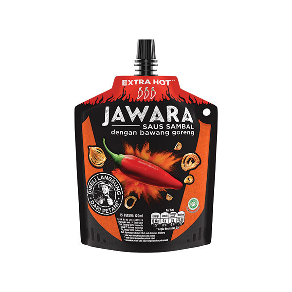 

JAWARA SAUS SAMBAL EXTRA HOT 120 ML