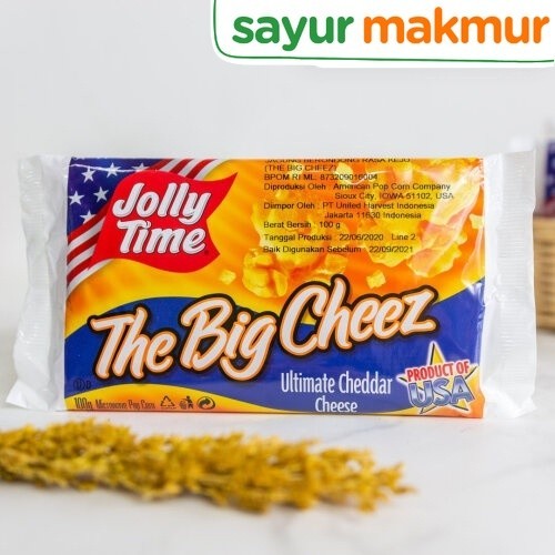 

Jolly Time Big Cheez 85 gram- 100 gram Sayurmakmur