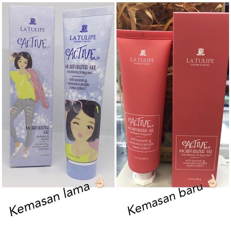 LA TULIPE MOISTURIZER GEL | PELEMBAB WAJAH LA TULIPE