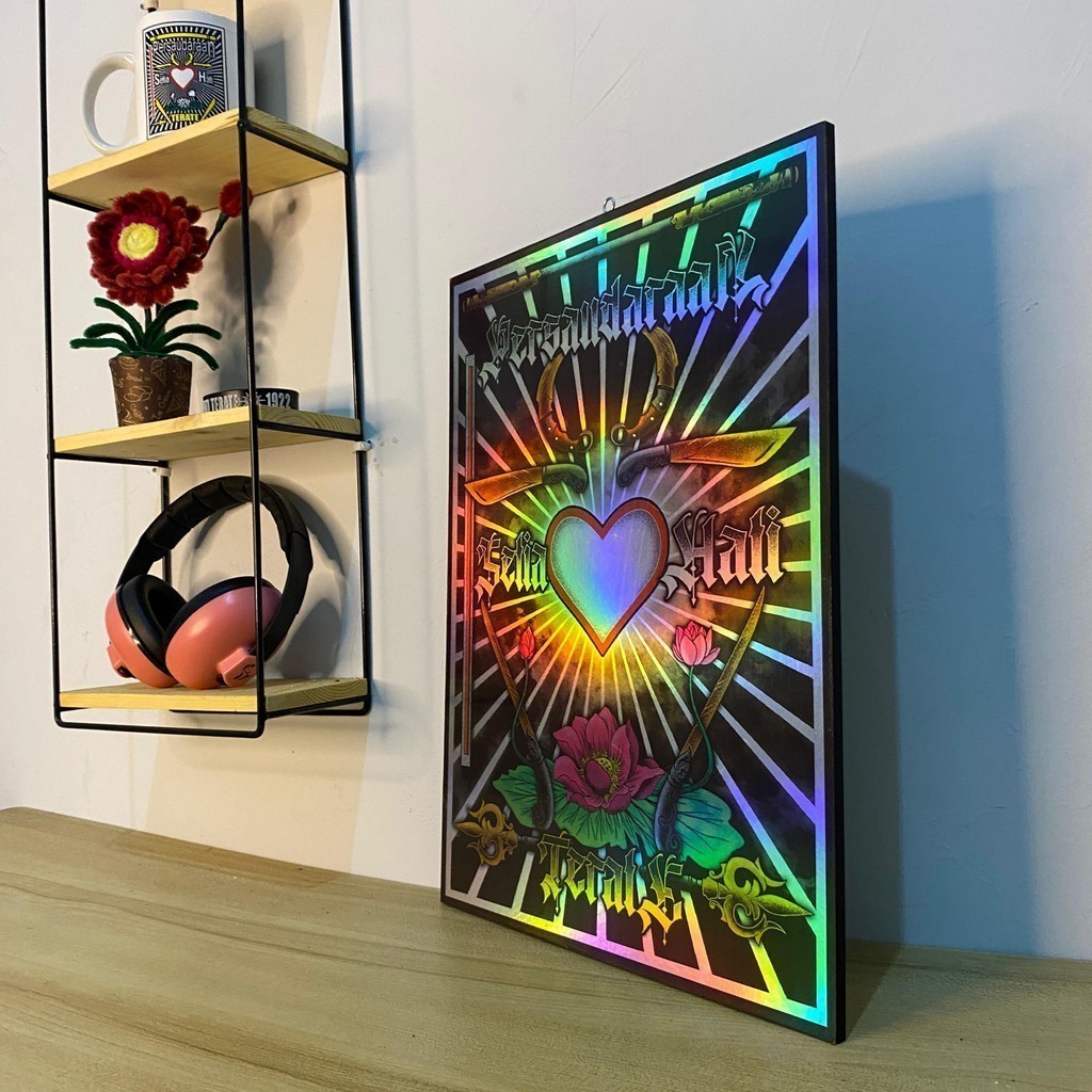 FIGORA PSHT LAMBANG Hologram The Culture UKURAN BESAR 30x40 cm - TMCF