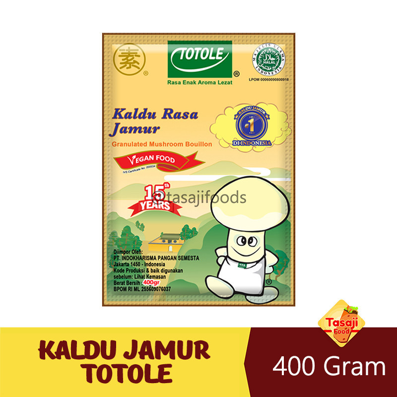 

TOTOLE 400 gr Kaldu Rasa Jamur / Mushroom Bouillon