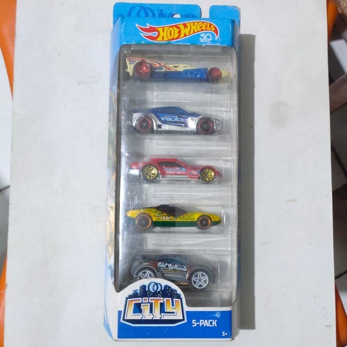HW Hot Wheels City 5 Pack 2018 RD 10 Drift Tech Symbolic La Fasta  -DD24