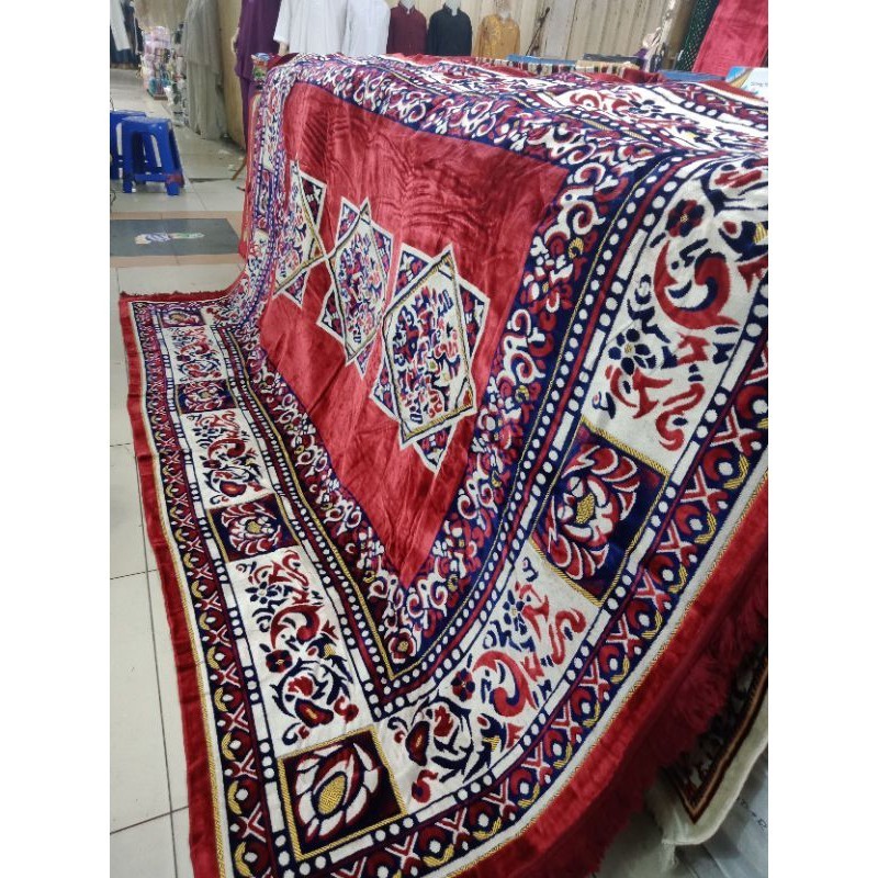 Karpet Lipat Permadani Turki - Hambal Ukuran 200 x 300 cm - Lembut Tebal dan Empuk