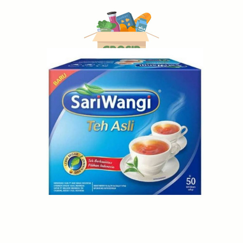 

SARIWANGI Teh Celup 1 Box (isi 50 Pcs)