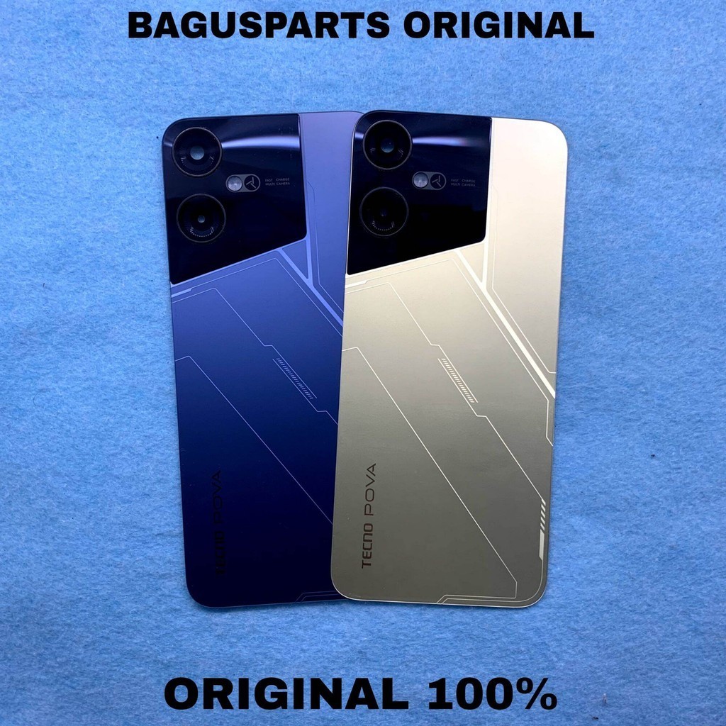 BACKDOOR CASING COVER TUTUP BELAKANG TECNO POVA NEO 3 LH6n ORIGINAL COPOTAN