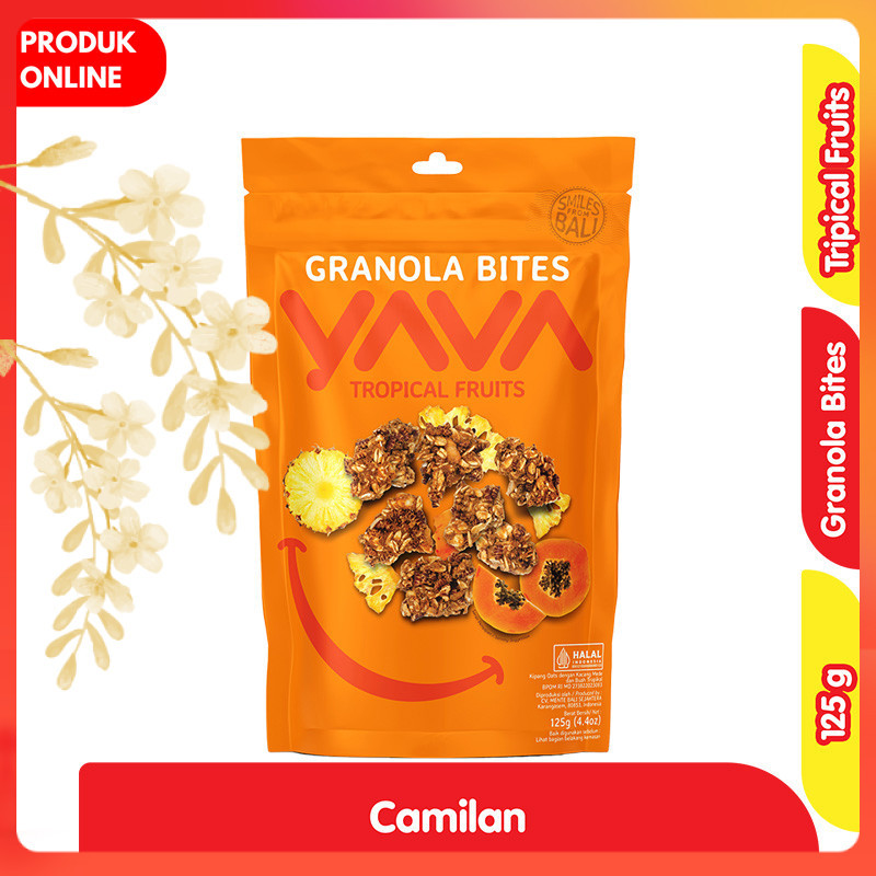 

Yava Granola Snack Tropical Fruits 125 g