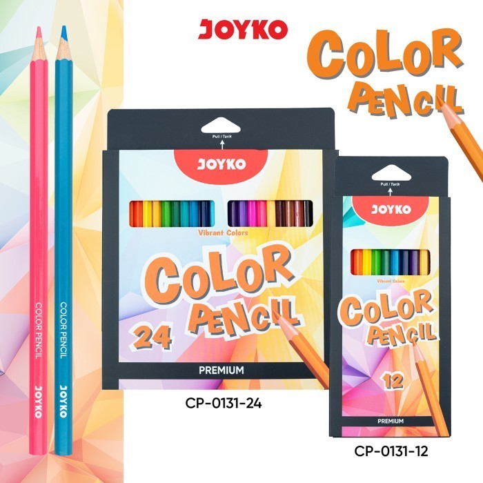 

Premium Color Pencil CP-0131 Pensil Warna Premium Joyko