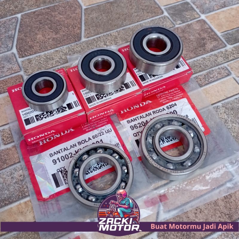 Laher Bearing gearbox Bearing rasio set vario beat all scoopy spacy genio street deluxe