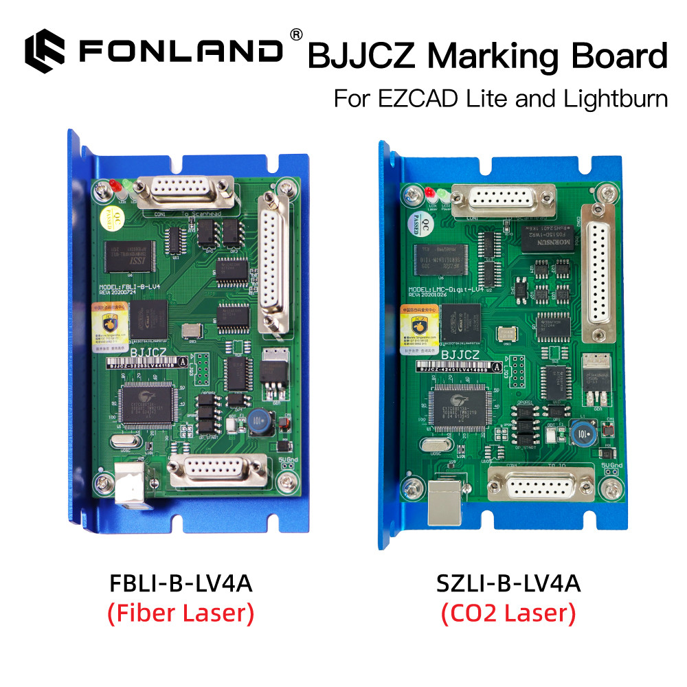 

Original BJJCZ Laser Marking Machine Controller Original Card FBLI-B-LV4A Ezcad for 1064nm Fiber Marking Machine IPG Raycus MAX