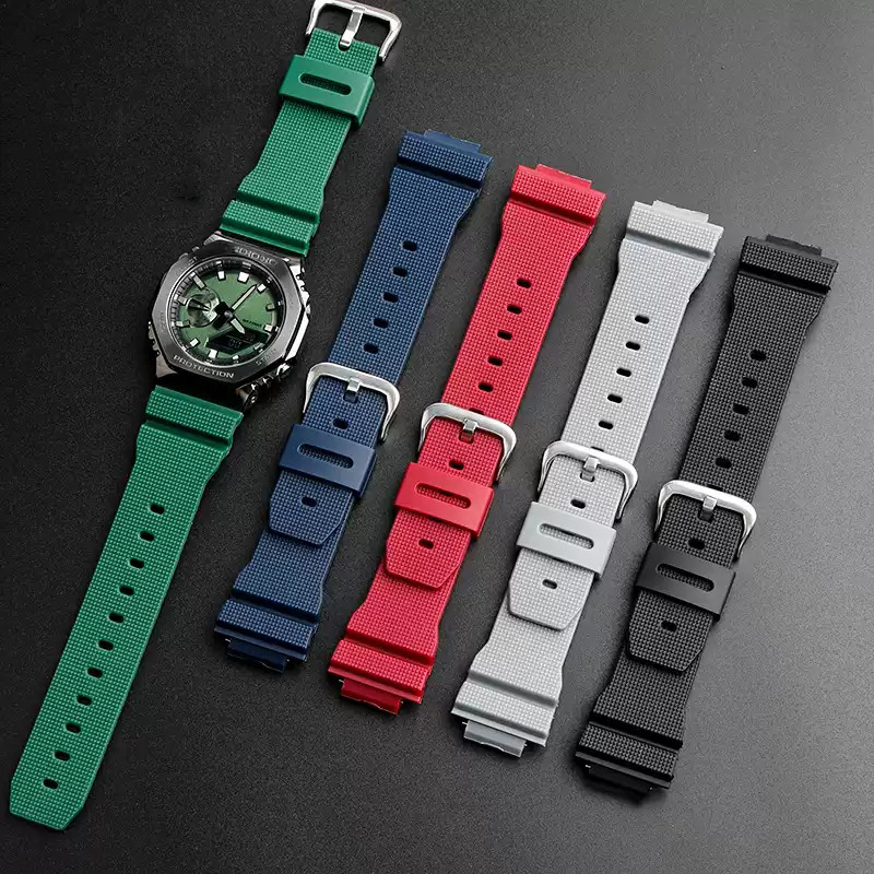 Watch Band For Casio G-Shock GM-2100 GM-S2100 GA-2100 GM-5600/GA5600 silicone men's sports waterproo