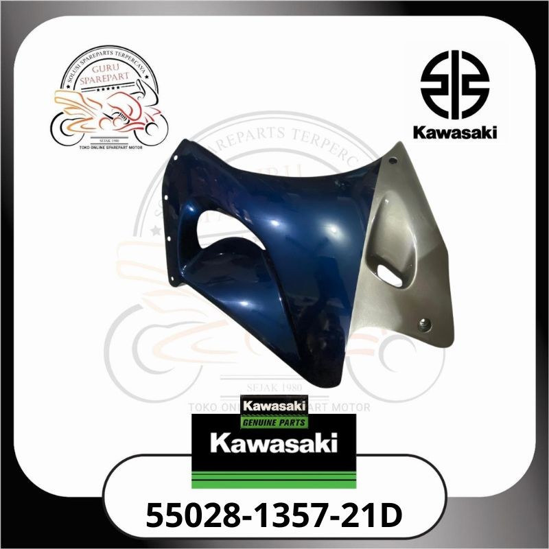 Kawasaki Fairing kanan Ninja RR Old cowl lower right Original 55028-1357
