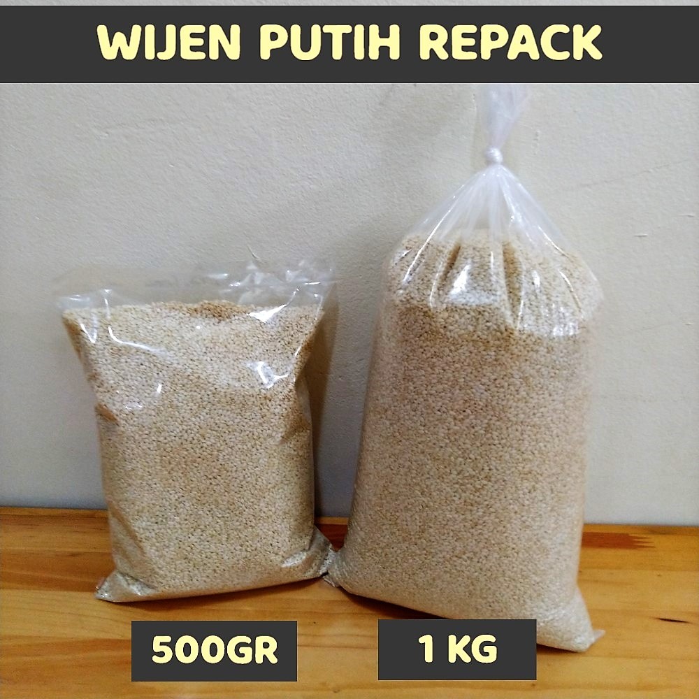 

pekanbaru / Sesame Seeds / Biji Wijen Putih Repack 500gr 1kg