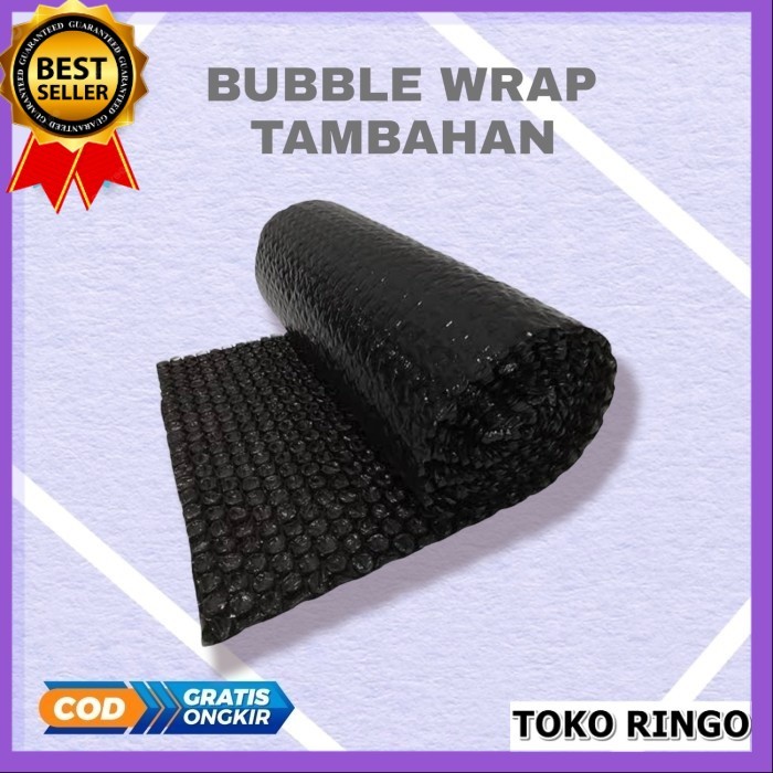 

Bubble wrap extra tambahan packing aman